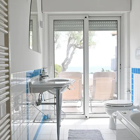 N324 - Numana, Luminoso Bilocale Con Piscina Privata E Giardino Apartament Numana